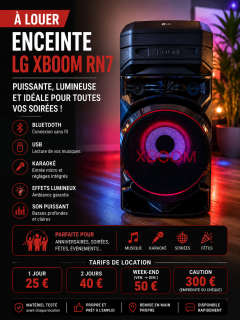 Location enceinte