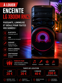 Location enceinte Location enceinte