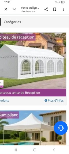 Location tente reception Location tente reception