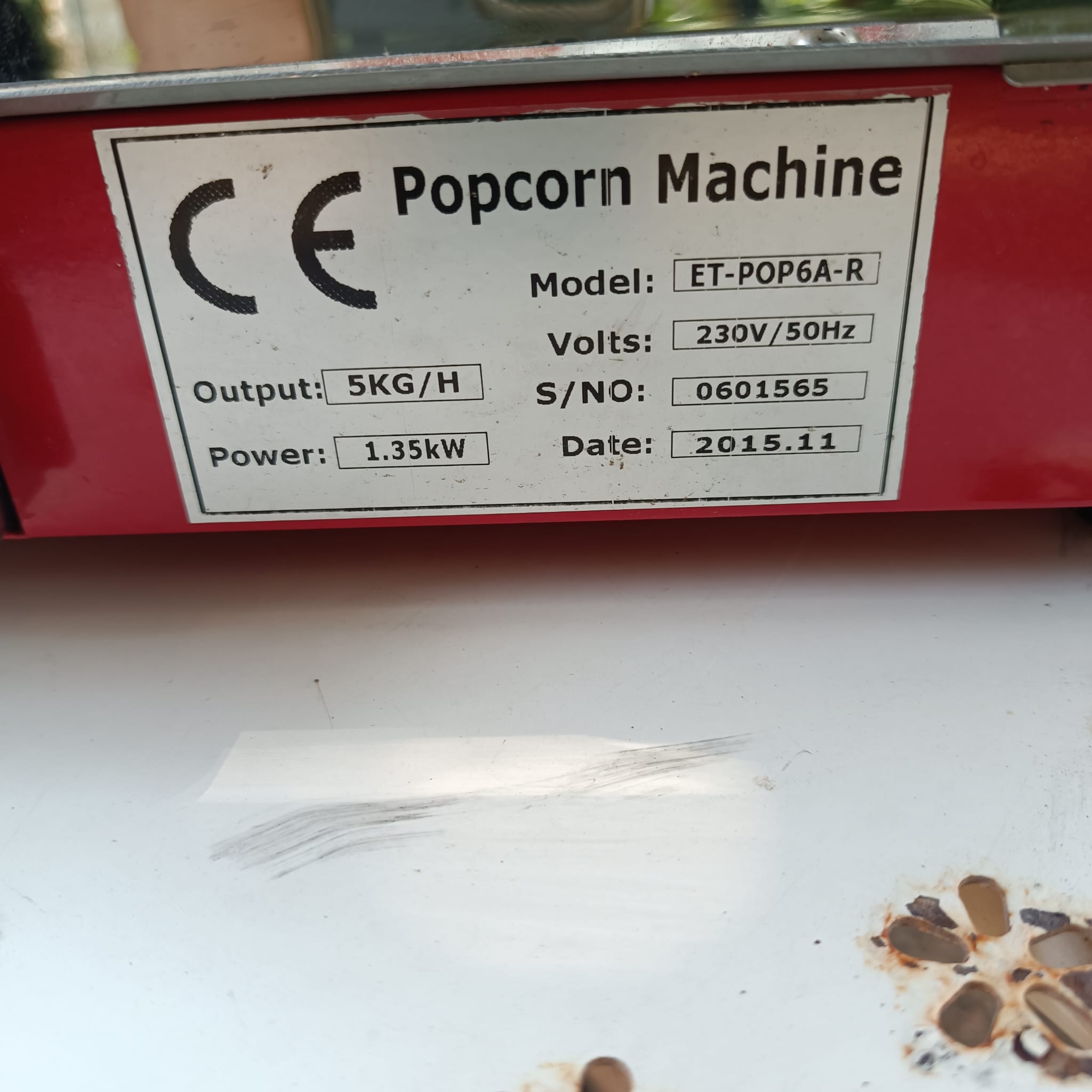 Location machine a pop corn entre particuliers (34)