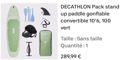 Location paddle Location paddle