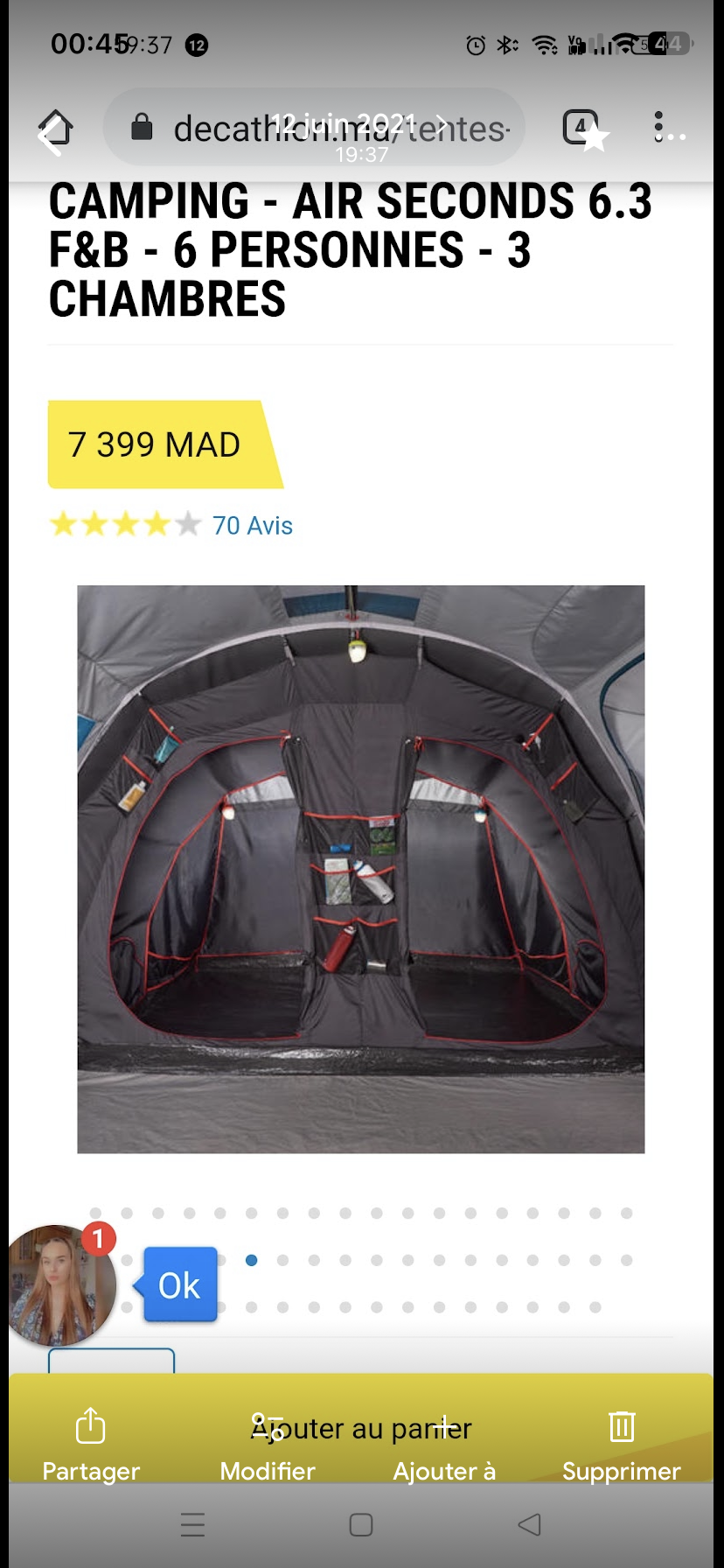 Location tente 76 entre particuliers