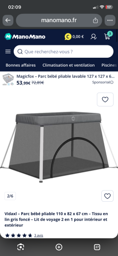 Location lit parapluie Location lit parapluie