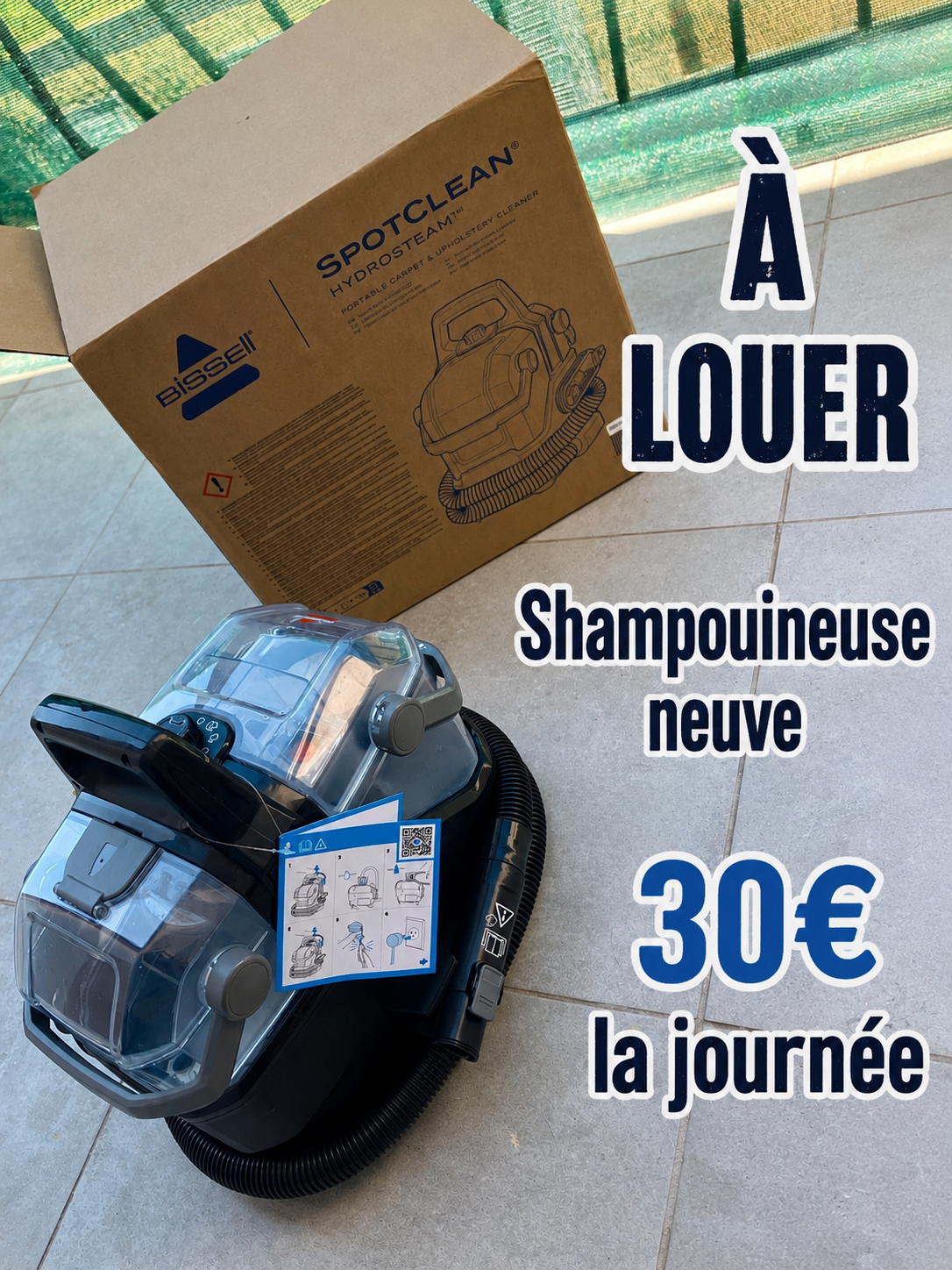 Location shampouineuse 83 entre particuliers
