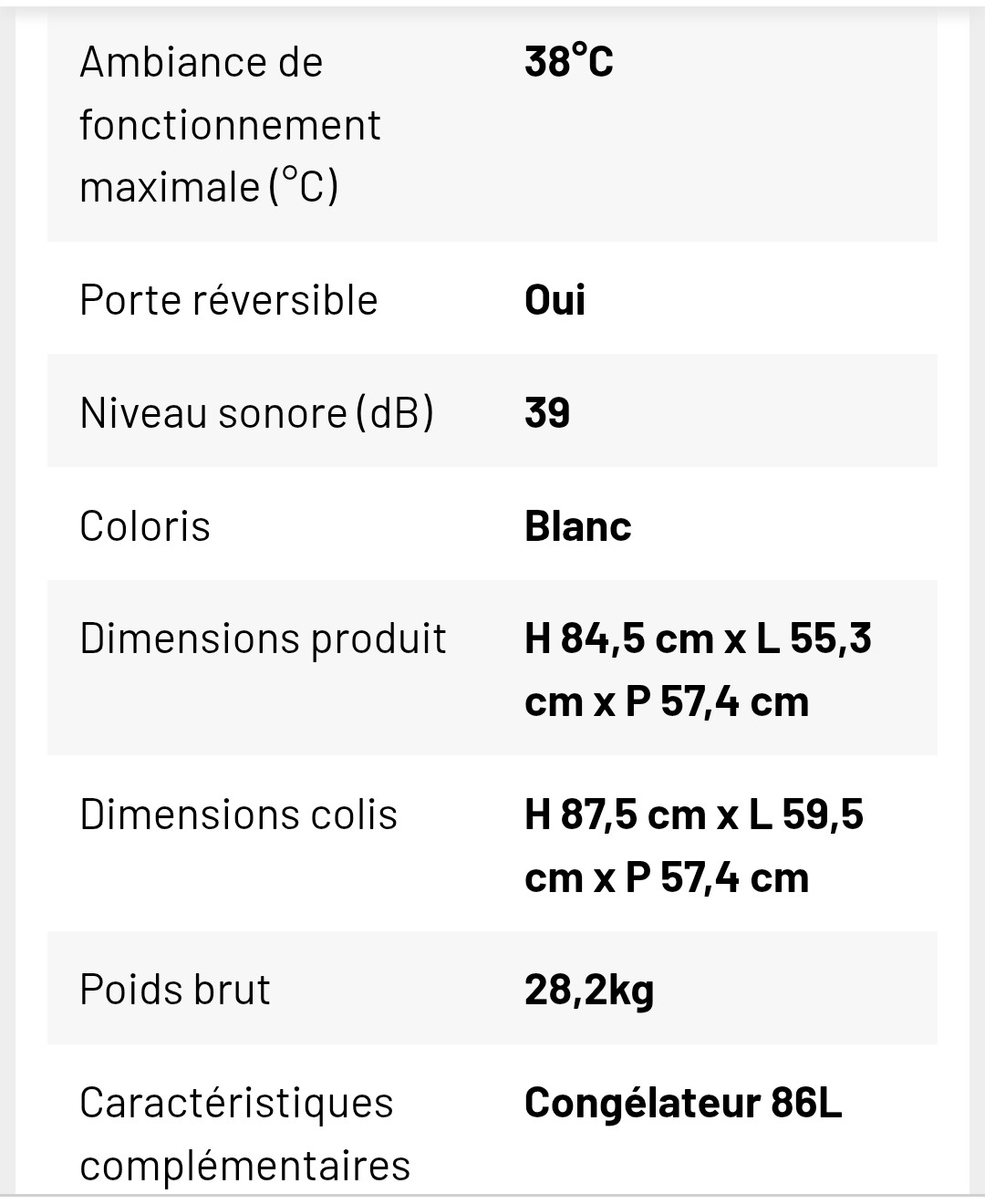 Rental Refrigerateur between individuals (34)