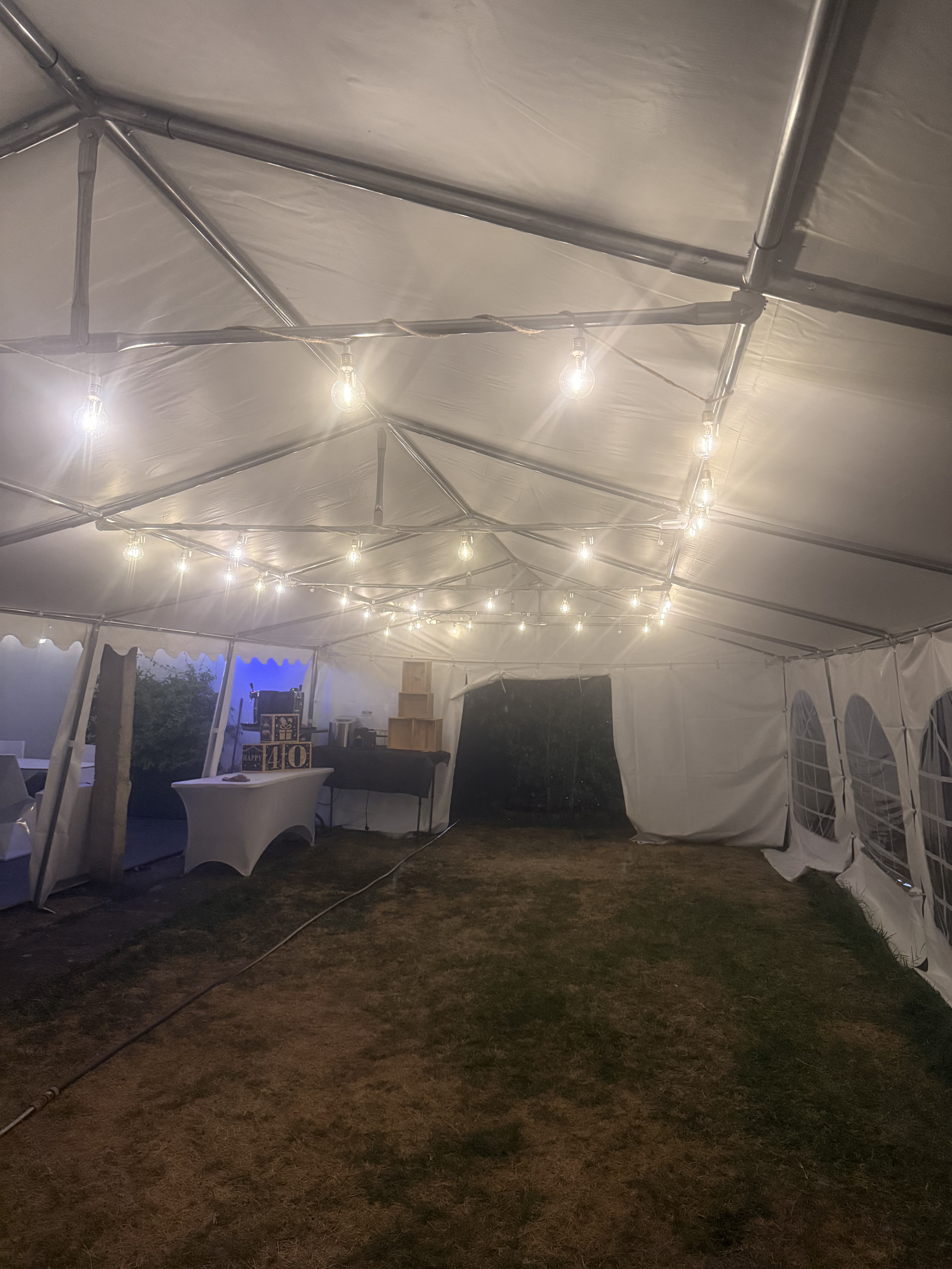 Rental Tente reception between individuals (57)