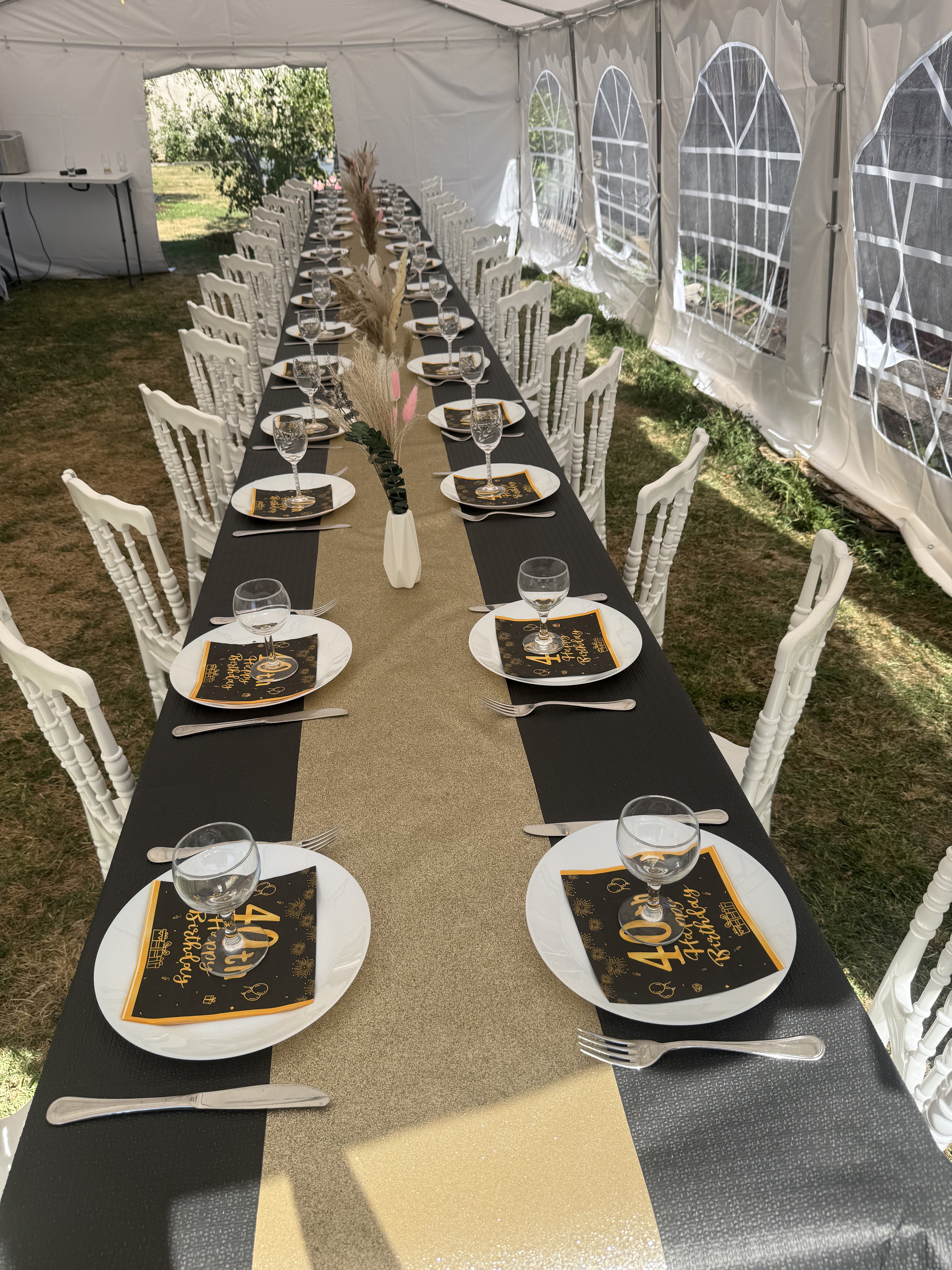 Rental Tente reception between individuals (57)