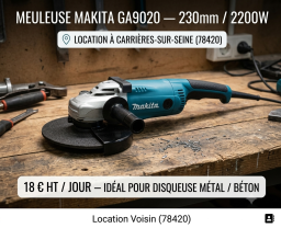 Location disqueuse