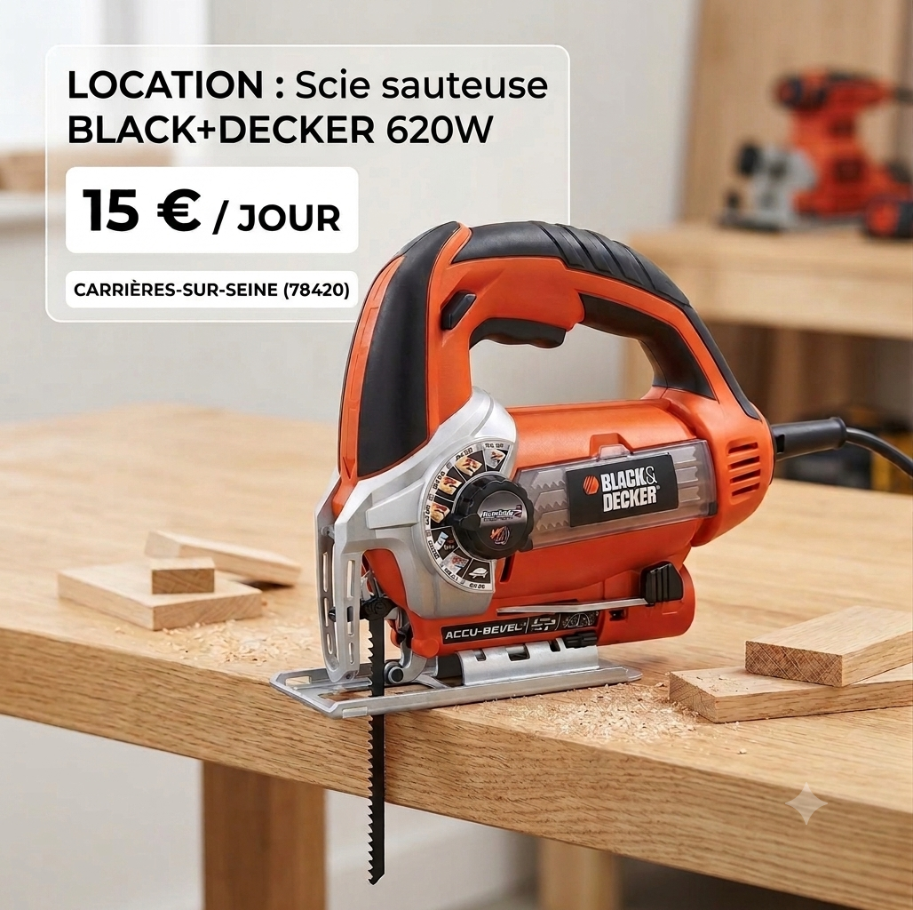 Location scie sauteuse