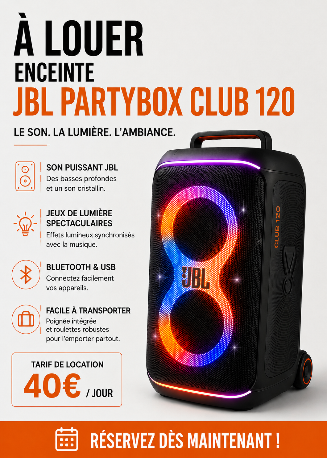 Location enceinte