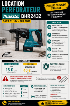 Location perforateur