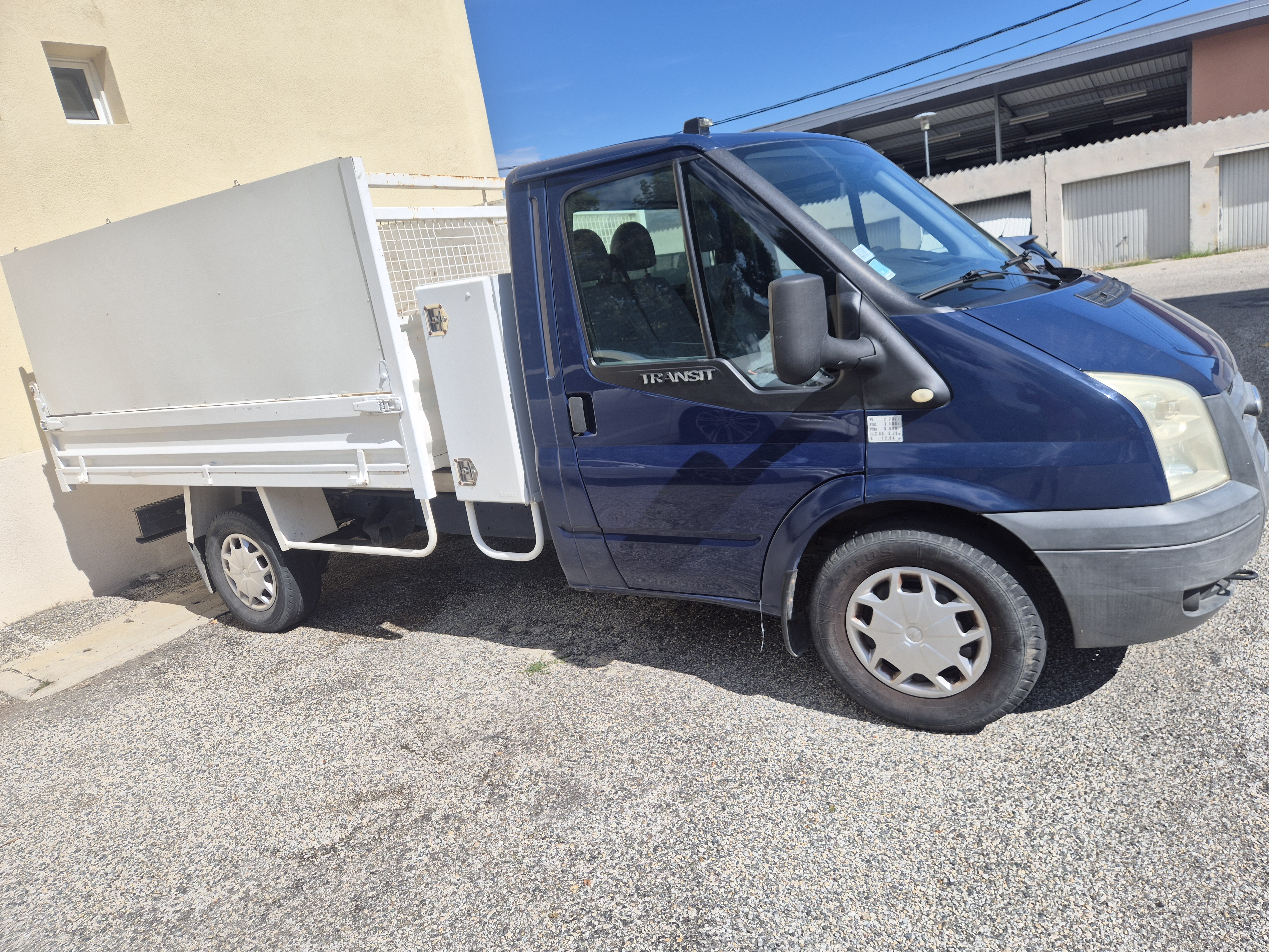 Service avec camion