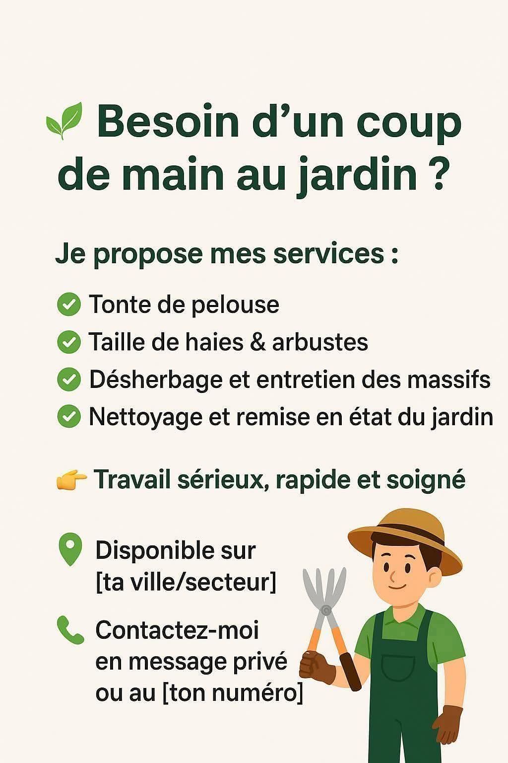 Service aide aux courses