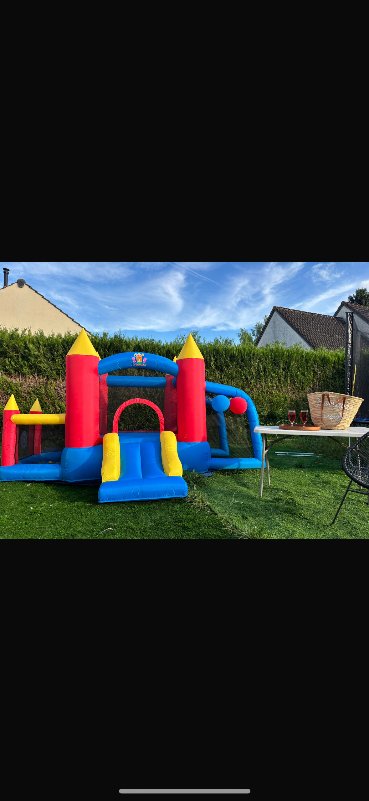 Rental Chateau gonflable between individuals (77)