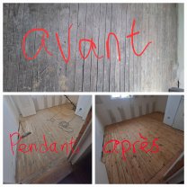 Service poncage parquet