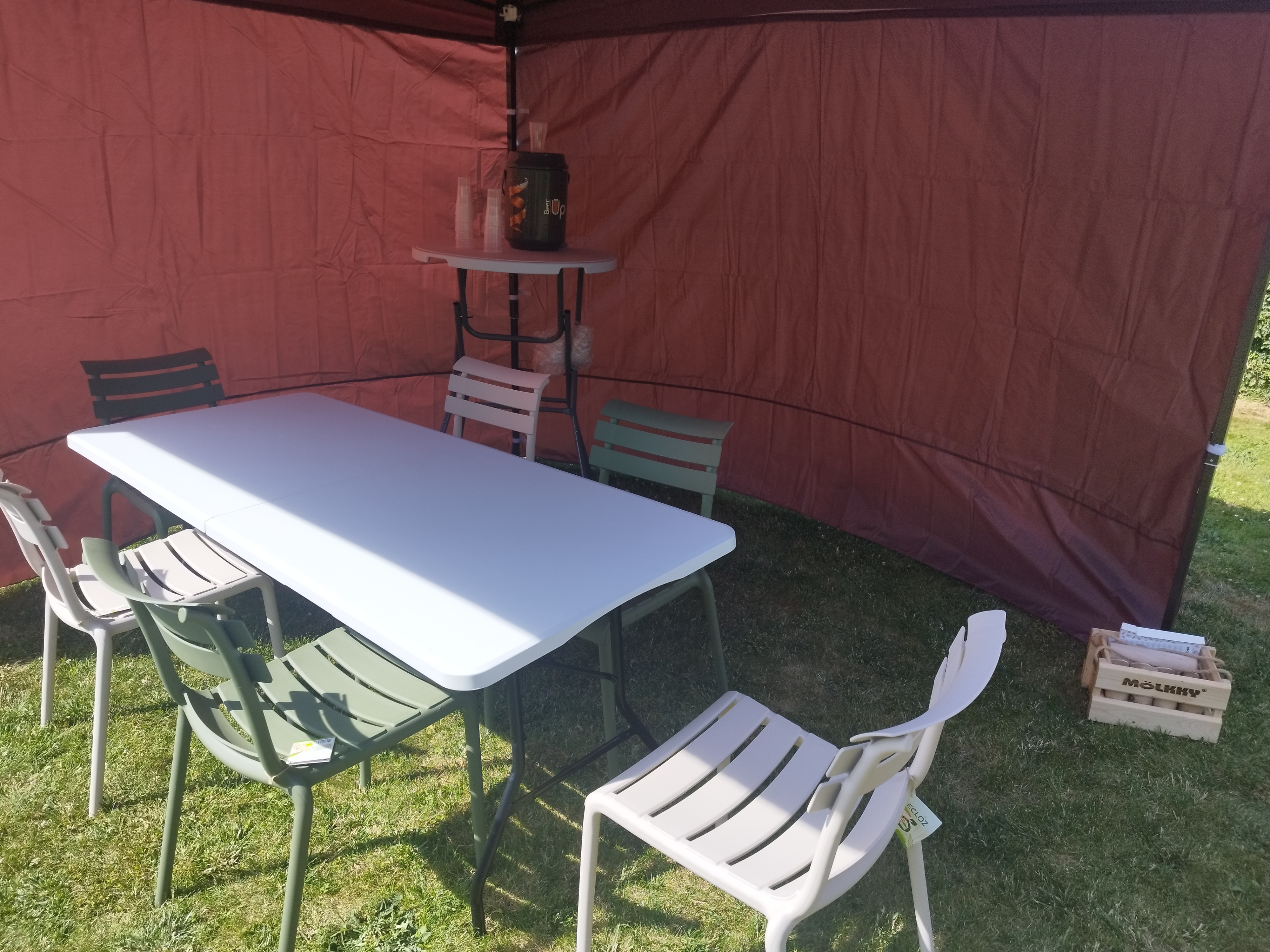 Location table de reception entre particuliers (60)