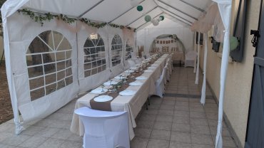Location tente reception