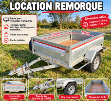 Location remorque