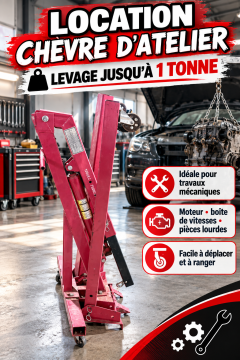 Location chevre levage