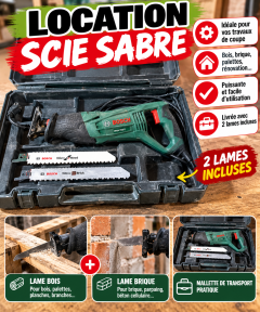 Location scie sabre