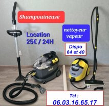 Location nettoyeur vapeur
