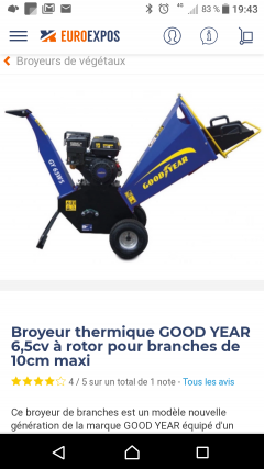 Louer le broyeur