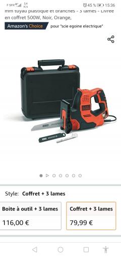 Location : scie sabre Location : scie sabre