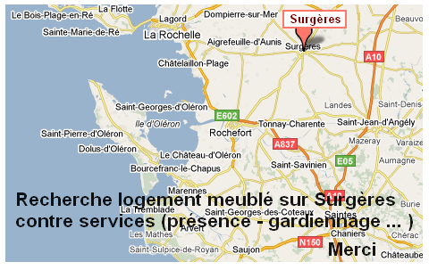 Location logement contre service 17 entre particuliers