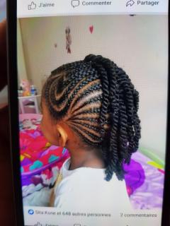 Service : coiffure afro Service : coiffure afro