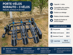 Location porte velo