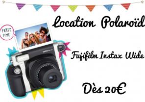 Location appareil photo polaroid entre particuliers