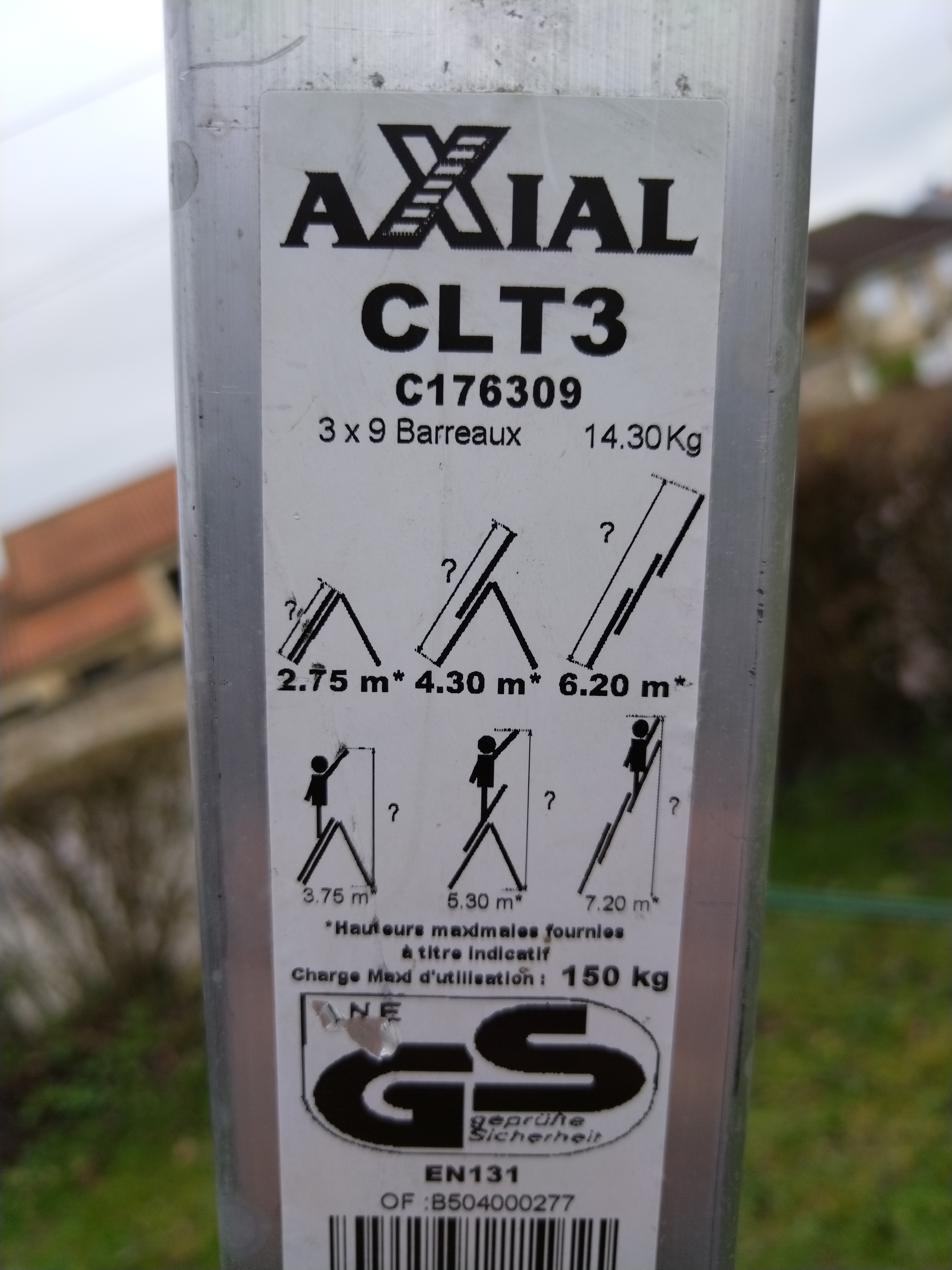 Location echelle 54 entre particuliers