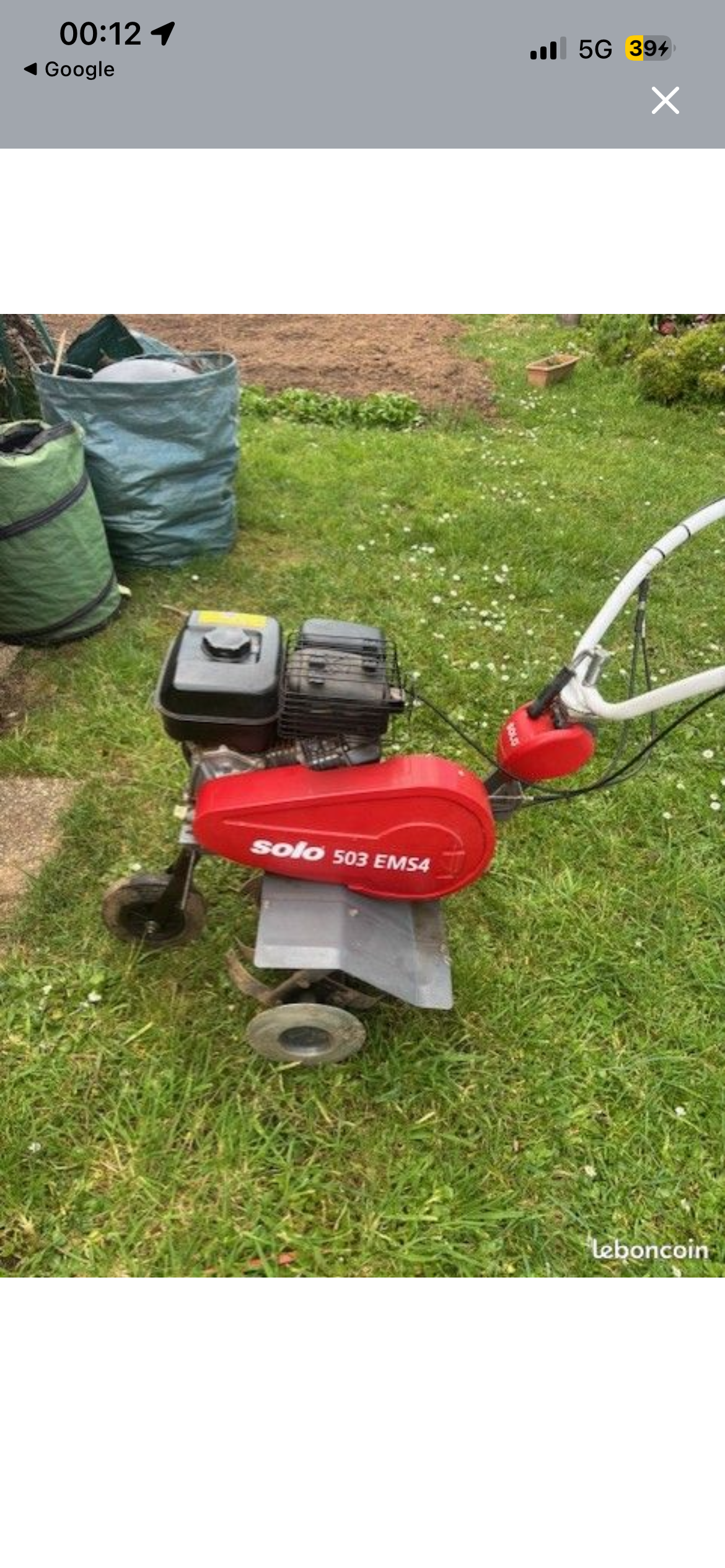 Rental Motoculteur between individuals (34)