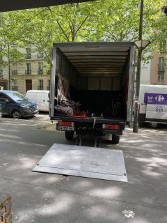 Service avec camion entre particuliers