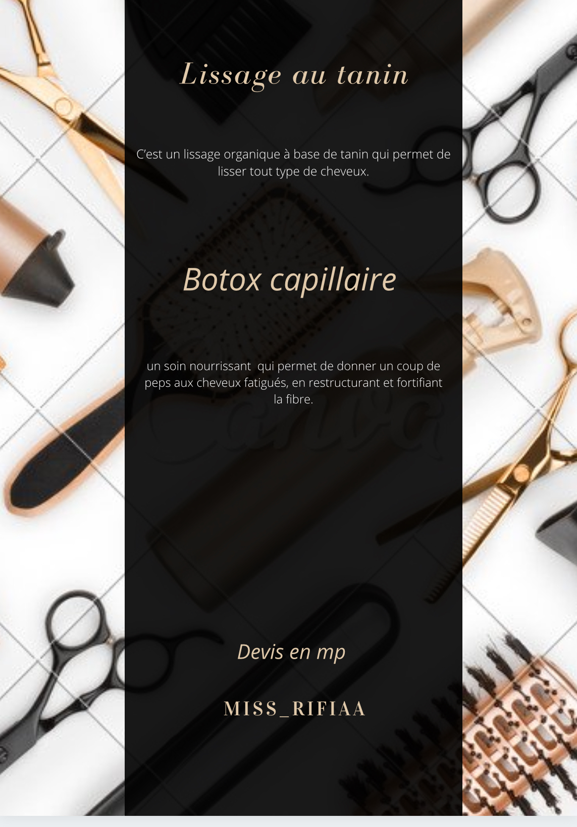 Service coiffure 13 entre particuliers