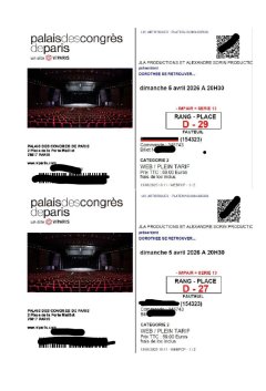 Service : artiste spectacle