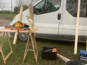 Service : avec fourgon