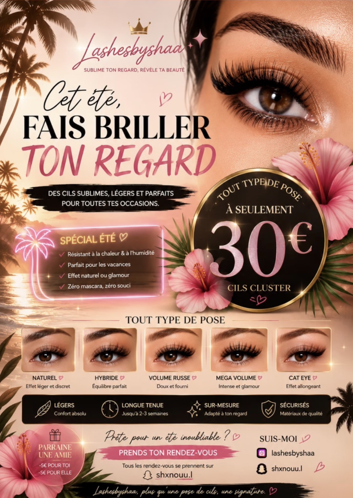 Service extension de cils 91 entre particuliers