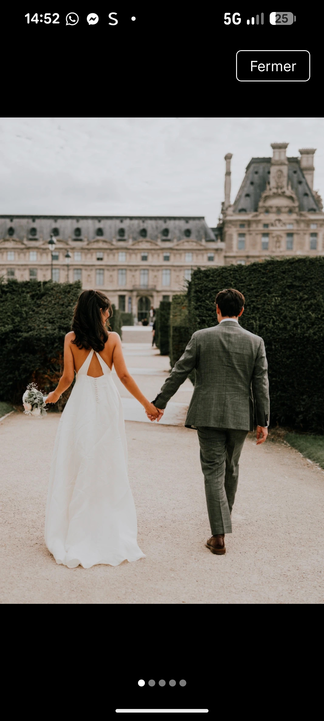 Location robe de mariee entre particuliers (75)