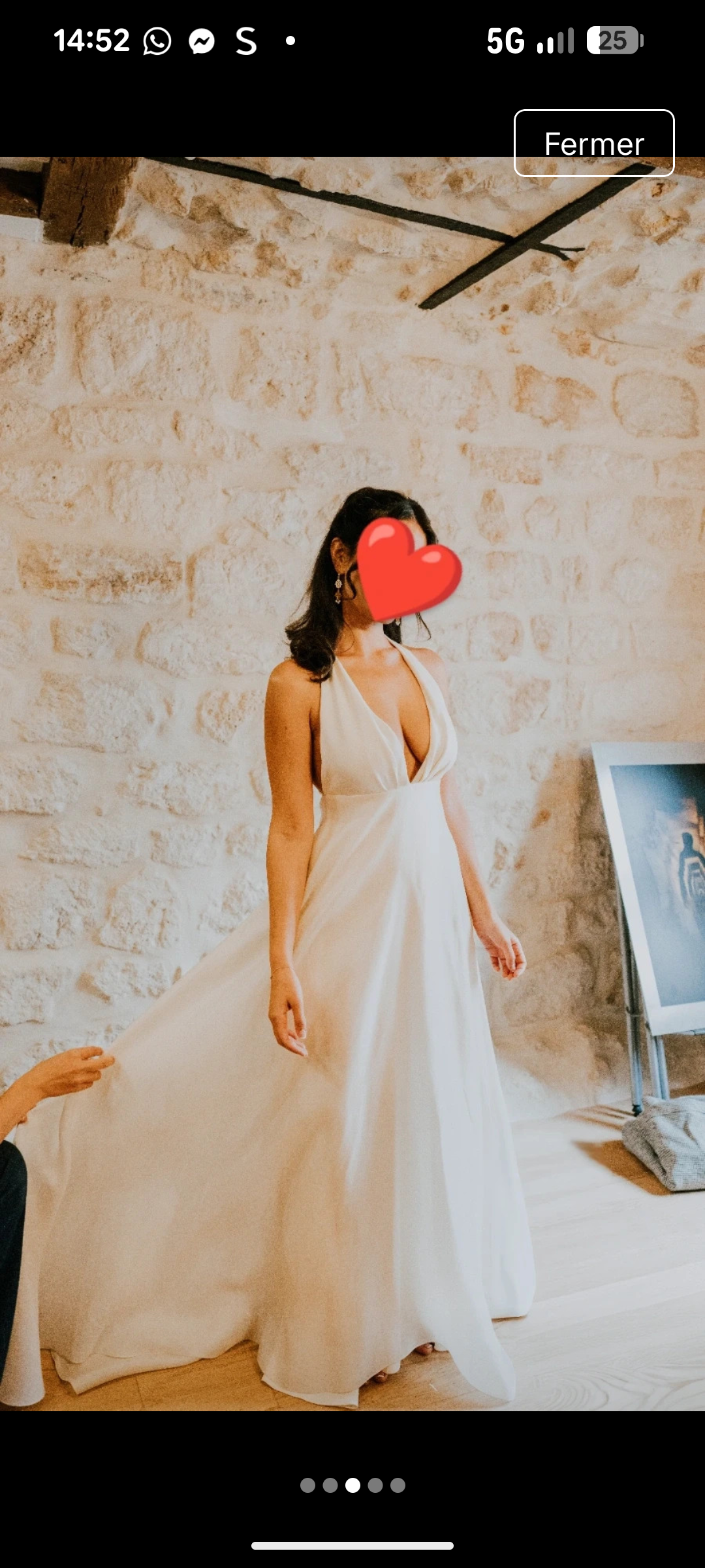 Location robe de mariee entre particuliers (75)