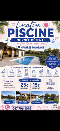 Location piscine Location piscine