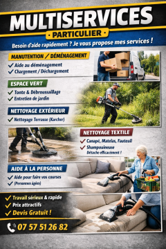 Service : entretien jardin