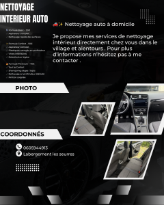 Service : nettoyage moquette