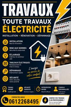 Service : electricien
