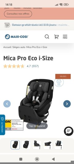 Location siege auto enfant